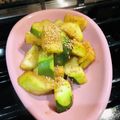 あいもん料理部's cooksnap of when they made ズッキーニ焼いただけ.