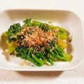 みぽぽ37's cooksnap of when they made スティックセニョールの柚子胡椒おひたし.