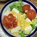 ☆ごはんできた☆'s cooksnap of when they made 豆腐サラダ.