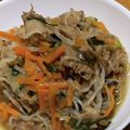 ☆ごはんできた☆'s cooksnap of when they made チャプチェ.