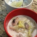 saki1010's cooksnap of when they made 白菜＆ベーコンのキノコクリームスープ❤.