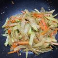 ねね子ママ's cooksnap of when they made エコ！カリフラワーの茎と人参のきんぴら.