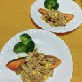 ルパンのかあさん☆彡's cooksnap of when they made 旬を食べよう！秋鮭ときのこのソテー.