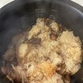 ikuuu3u's cooksnap of when they made 1時間で完成☆炊飯器で舞茸おこわ.