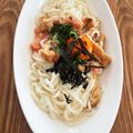 ☆あさ's cooksnap of when they made ☆明太釜玉うどん☆.