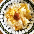 さき8888's cooksnap of when they made 梅干したまごかけご飯.