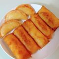 サンフラワー30's cooksnap of when they made ☆とろぉ～りチーズとポテトの春巻き☆.