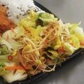 私市ビッキーズ津門巳's cooksnap of when they made 白菜漬物豆もやしガリ紅生姜塩ごま油和え.