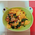クックYQNUIH☆'s cooksnap of when they made ほうれん草と豚肉の卵炒め♪.