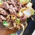 あたむ❤189's cooksnap of when they made 汁ごと美味しい♪牛肉と白菜のすき煮.