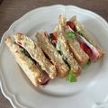 Yokchina's cooksnap of when they made 朝食に簡単★コナンのサンドイッチレシピ.