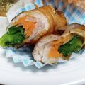 まぶたん's cooksnap of when they made *薄切り豚肉野菜巻き甘酢ソテー*.