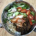 Ruriluru's cooksnap of when they made つゆだく肉じゃが丼 キムチのせ。アレンジ.