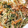 ☆ayami☆26's cooksnap of when they made 豆苗と人参の簡単ナムル.
