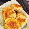 pei1201's cooksnap of when they made はんぺん、じゃがいも、チーズのお焼き.