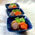 かっちゃん杉's cooksnap of when they made 旨味たっぷり★飛竜頭と干し椎茸煮物＊旨煮.