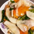 大阪のちゃーちゃん's cooksnap of when they made 柿とかぶらの甘酢サラダ.