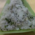 あゆたっくん's cooksnap of when they made ねぎと天かすの＊おにぎり.