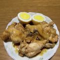クックchitann's cooksnap of when they made 手羽元と卵のポン酢煮.