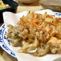 お料理ニャロメ's cooksnap of when they made 簡単！カリッ✨舞茸とさつま芋のかき揚げ.