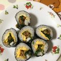 puniＫ's cooksnap of when they made 納豆巻き寿司.