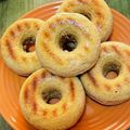 にこぱん☻'s cooksnap of when they made 幼児食★バナナココアと米粉の焼きドーナツ.