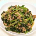 ngta05's cooksnap of when they made かぶの葉とツナの炒め物.