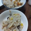 松潤LOVE♥️♥️'s cooksnap of when they made トロトロ☆里芋の炊き込みご飯.