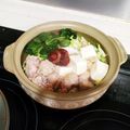 nana_tenjo's cooksnap of when they made 鶏の水炊き鍋♪簡単味ポンのタレ.