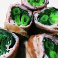 青赤さん's cooksnap of when they made 九条ねぎの豚バラ巻き.