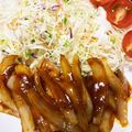 じゅにまま☆'s cooksnap of when they made 超簡単☆昔懐かしのポークチャップ.
