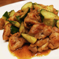 blueterios's cooksnap of when they made 簡単！鶏肉と胡瓜の中華炒め.