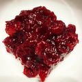 PontBri's cooksnap of when they made クリスマス用　本格的クランベリーソース.