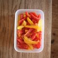 みるく茶's cooksnap of when they made パプリカのわさび味噌和え　簡単です。.