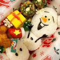 MHR2mama's cooksnap of when they made クリスマス誕生日キャラ弁卵焼きプレゼント.