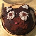 こむぎ大好き 's cooksnap of when they made ジジ♡誕生日ケーキ 魔女の宅急便 ジブリ.