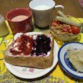 クックchitann's cooksnap of when they made クリームチーズジャムトースト.