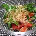 ごーあい's cooksnap of when they made トマトとオクラのだし浸し.