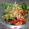 ごーあい's cooksnap of when they made トマトとオクラのだし浸し.