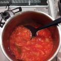 ゆっこななここ's cooksnap of when they made トマト缶で簡単に　濃ゆ～いミネストローネ.