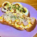 ねっちゃんっ's cooksnap of when they made ☆ｺｰﾝ･ﾏﾖ･ｳｲﾝﾅｰ☆ﾄｰｽﾄ.