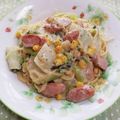 mary_39's cooksnap of when they made ワンポット！簡単！白菜のクリームパスタ.