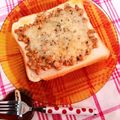 めぐ＊ぴぃ's cooksnap of when they made ＊粒マスマヨde納豆トースト＊.
