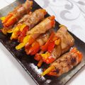 ちゃまたまご's cooksnap of when they made パプリカの豚肉巻き.