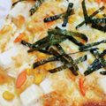 ぴゃるか's cooksnap of when they made 明太マヨ餅ピザ♪.