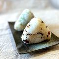 かっちゃん杉's cooksnap of when they made 梅干しと塩昆布（佃煮）の二刀流おにぎり.