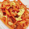 Marino's cooksnap of when they made ごはんもりもり＊にんじんしりしり.