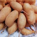 くまぴこ222's cooksnap of when they made すぐに完売♪薄力粉で作るアメリカンドッグ.