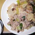 クックD8XVS6☆'s cooksnap of when they made チンゲン菜と豚と筍中華炒め.