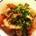 tomhalumam's cooksnap of when they made 冷凍大根と豚バラ、ちくわぶの煮物.